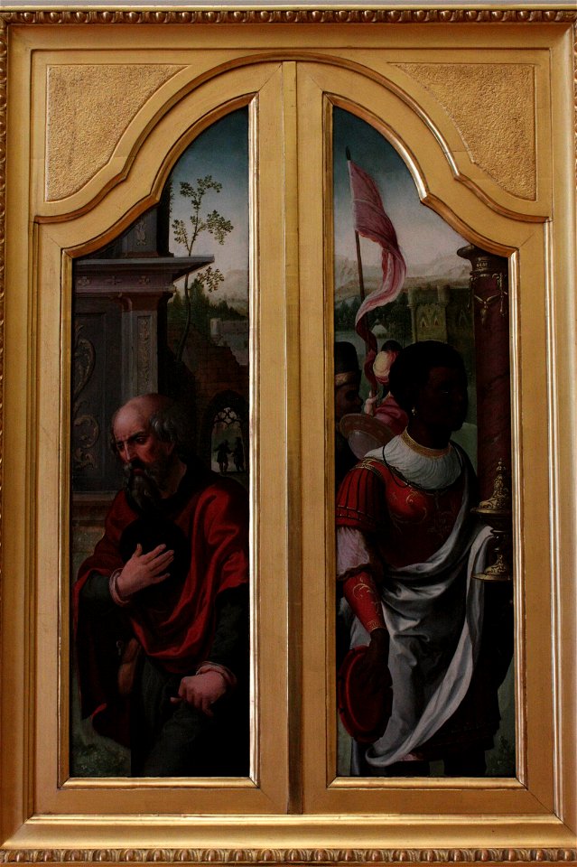 Pieter Coecke van Aelst - Saint Joseph et Balthazar