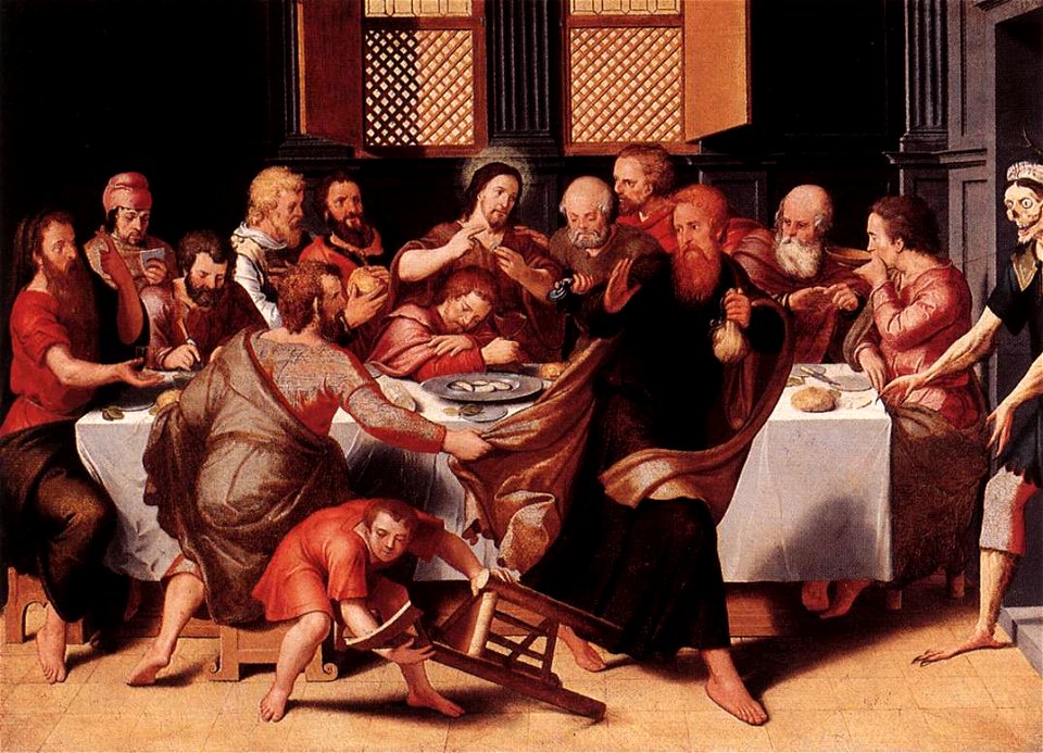 Pieter Pourbus - Last Supper - WGA18255