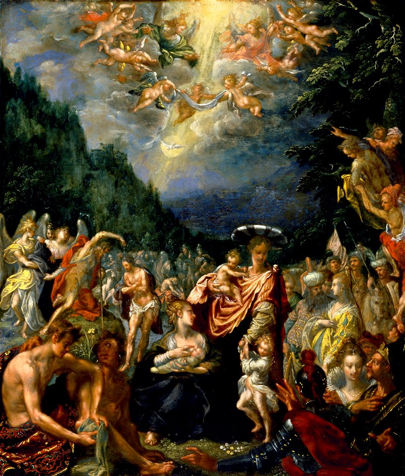 Pieter Fransz. Isaacsz. - The Baptism of Christ - 73.185 - Museum of Fine Arts