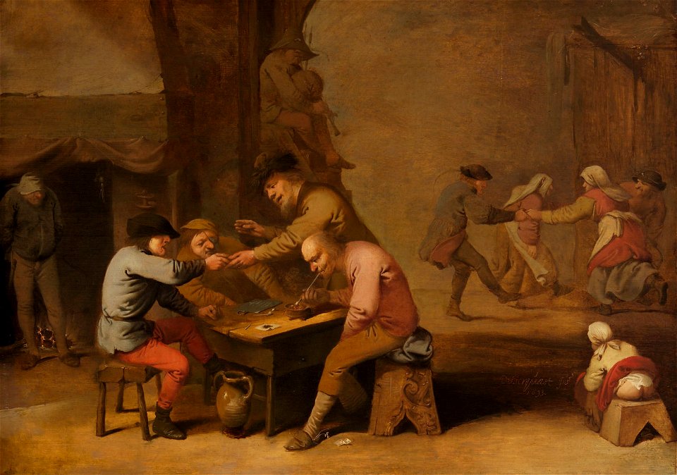Pieter Jansz Quast - Bauern in der Schenke - GG 1726 - Kunsthistorisches Museum