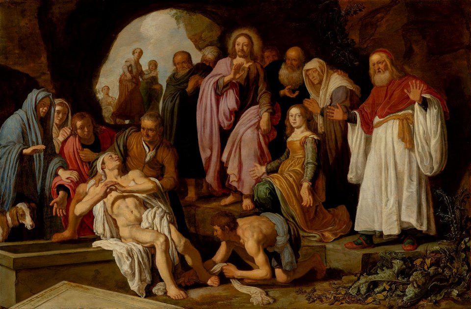Pieter Lastman - The Raising of Lazarus - 393 - Mauritshuis