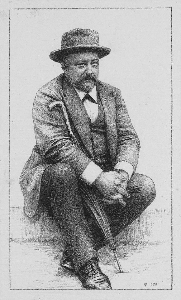 Pieter Lodewijk Tak, by Jan Veth