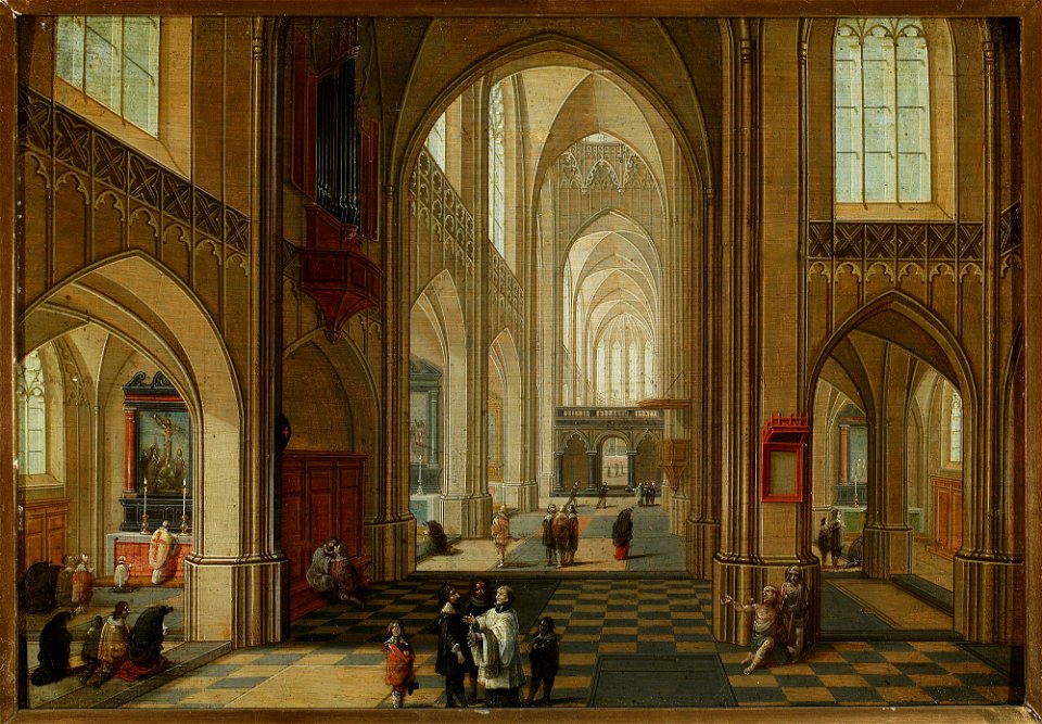 Pieter Neefs II - Church interior - M.Ob.1486 MNW - National Museum in Warsaw