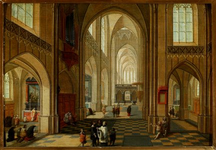 Pieter Neefs II - Church interior - M.Ob.1486 MNW - National Museum in Warsaw