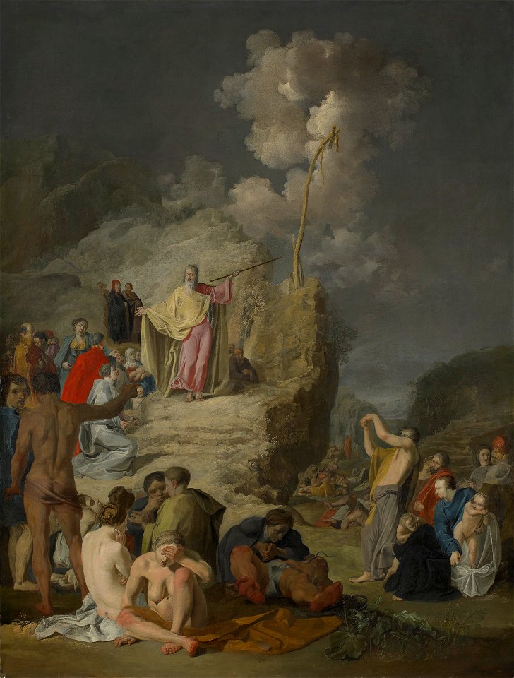 Pieter Fransz. de Grebber - Moses and the Brazen Serpent - 1975.109 - Yale University Art Gallery