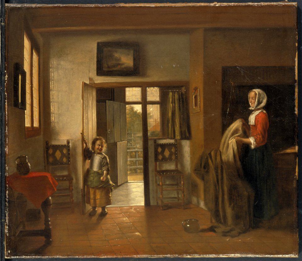 Pieter de Hooch - The Bedroom - d5766002a