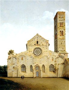Pieter Jansz. Saenredam - The West Front of St Mary's Church, Utrecht - WGA20634