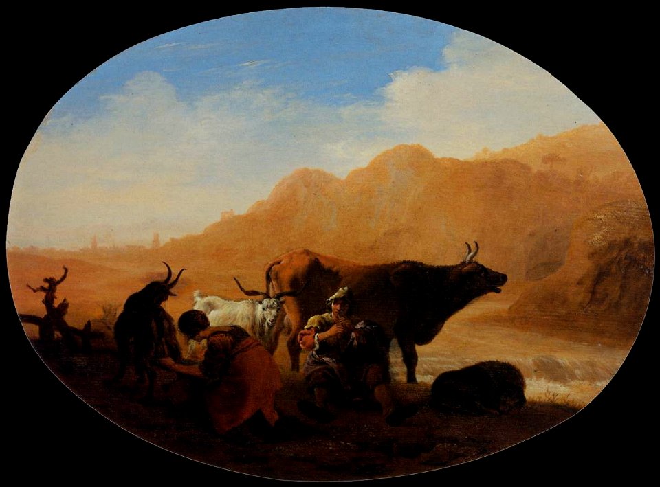 Pieter van Laer - The Herdsmen - WGA12370