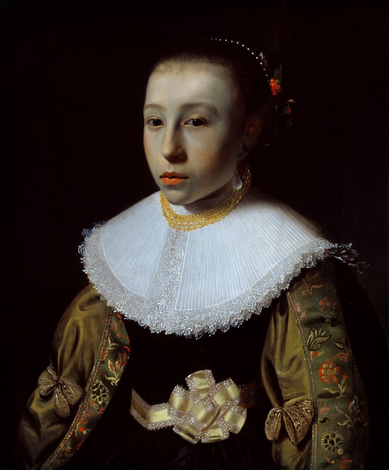 Pieter Dubordieu - Portrait of a Young Girl - 1934.386 - Art Institute of Chicago