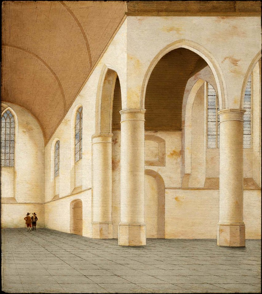 Pieter Jansz Saenredam - Interior of Sint Odulphuskerk SC241531