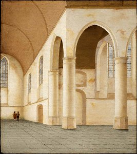 Pieter Jansz Saenredam - Interior of Sint Odulphuskerk SC241531