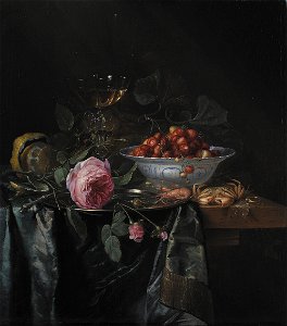 Pieter de Ring - Pronk Still life - KMSsp679 - Statens Museum for Kunst. Free illustration for personal and commercial use.