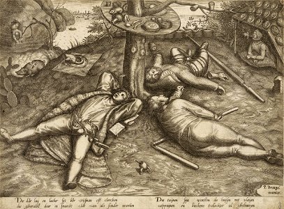 Pieter van der Heyden - The Land of Plenty - Google Art Project