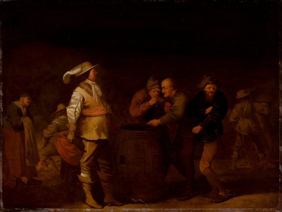 Pieter Jansz. Quast - The Yielding of War Booty - O 3250 - Slovak National Gallery