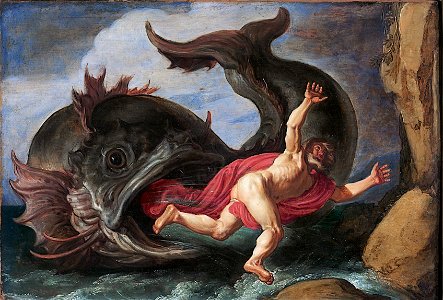 Pieter Lastman - Jonah and the Whale - Google Art ProjectFXD. Free illustration for personal and commercial use.