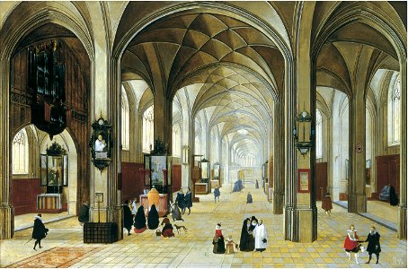 Pieter Neefs I - Church Interior