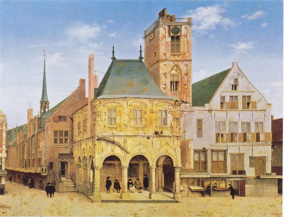 Pieter Saenredam - Altes Rathaus von Amsterdam - 1657
