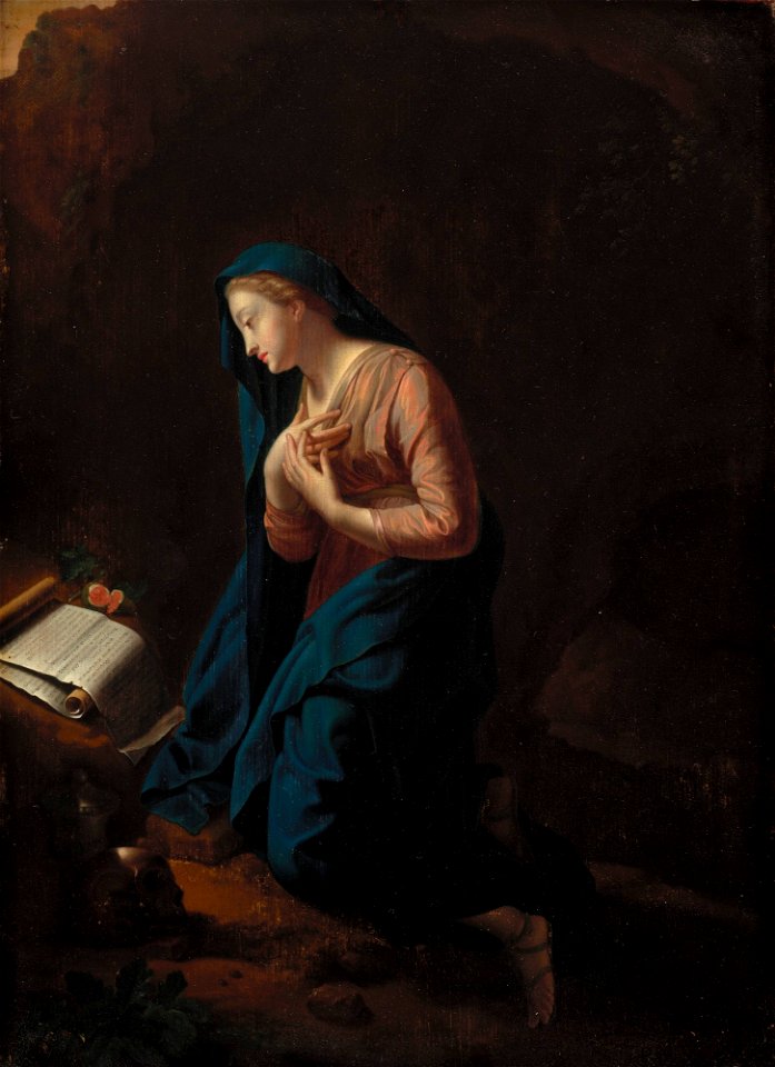 Pieter van der Werff - The Repentant Magdalene - 89.53 - Detroit Institute of Arts