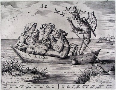 Pieter van der Heyden Die blau Schuyte 1559