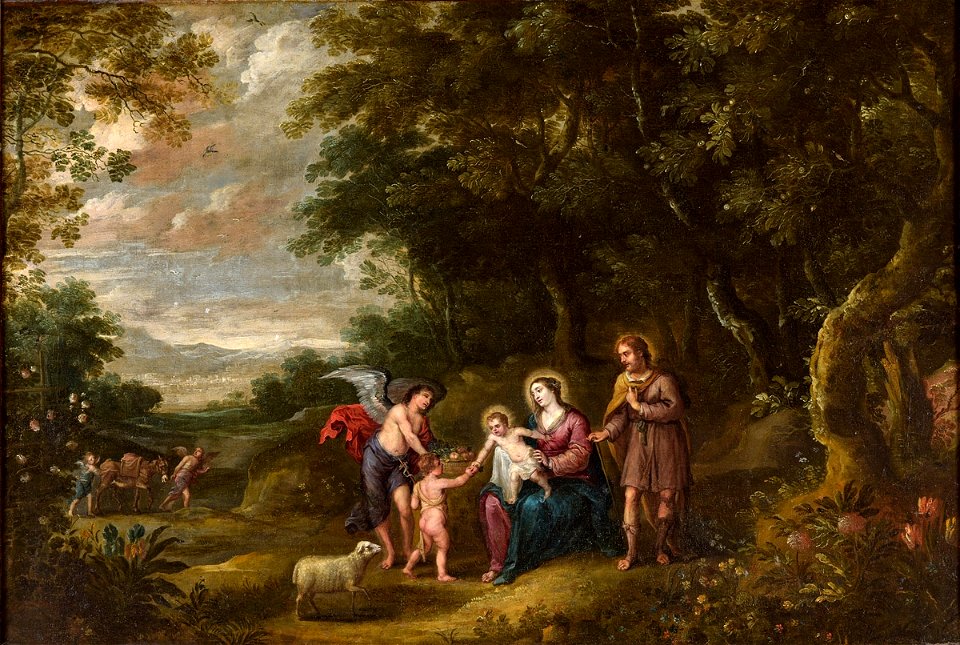 Pieter van Avont Ruhe auf der Flucht