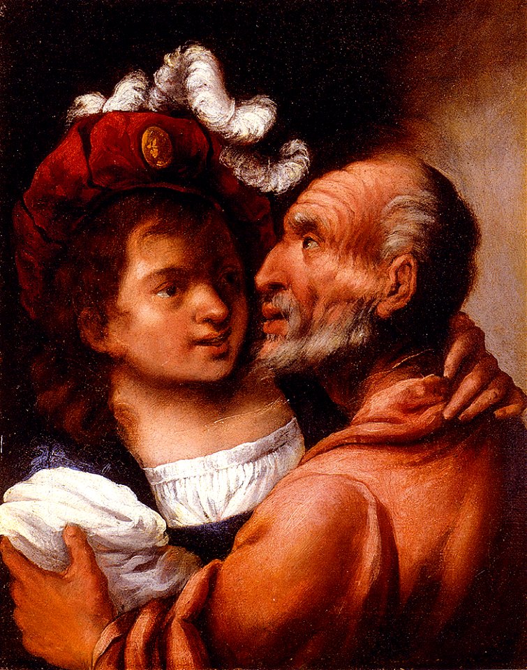 Pietro della Vecchia - Youth and old age