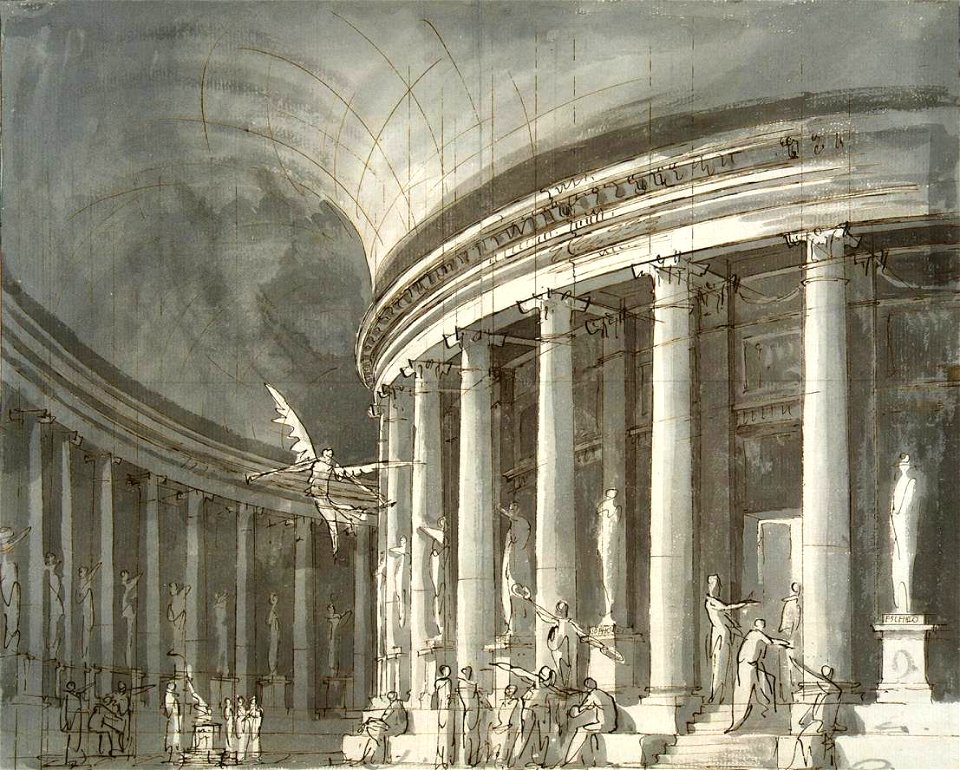 Pietro di Gottardo Gonzaga - Stage-set Design - WGA09744