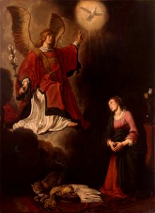 Pieter Lastman - Annunciation - WGA12484. Free illustration for personal and commercial use.