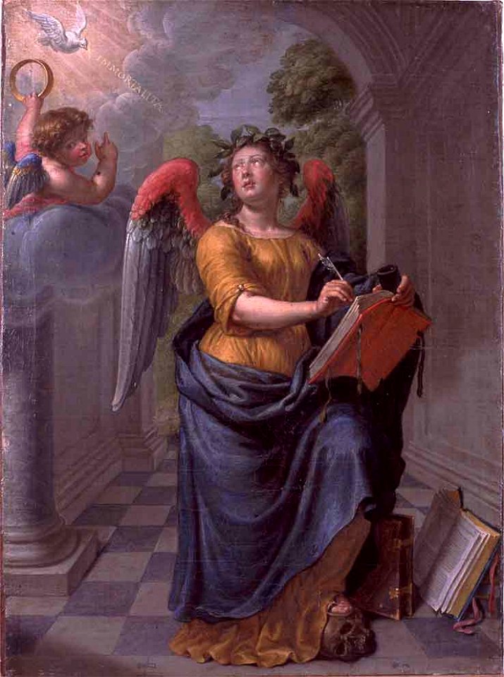 Pieter van Lint - Allegory of immortality