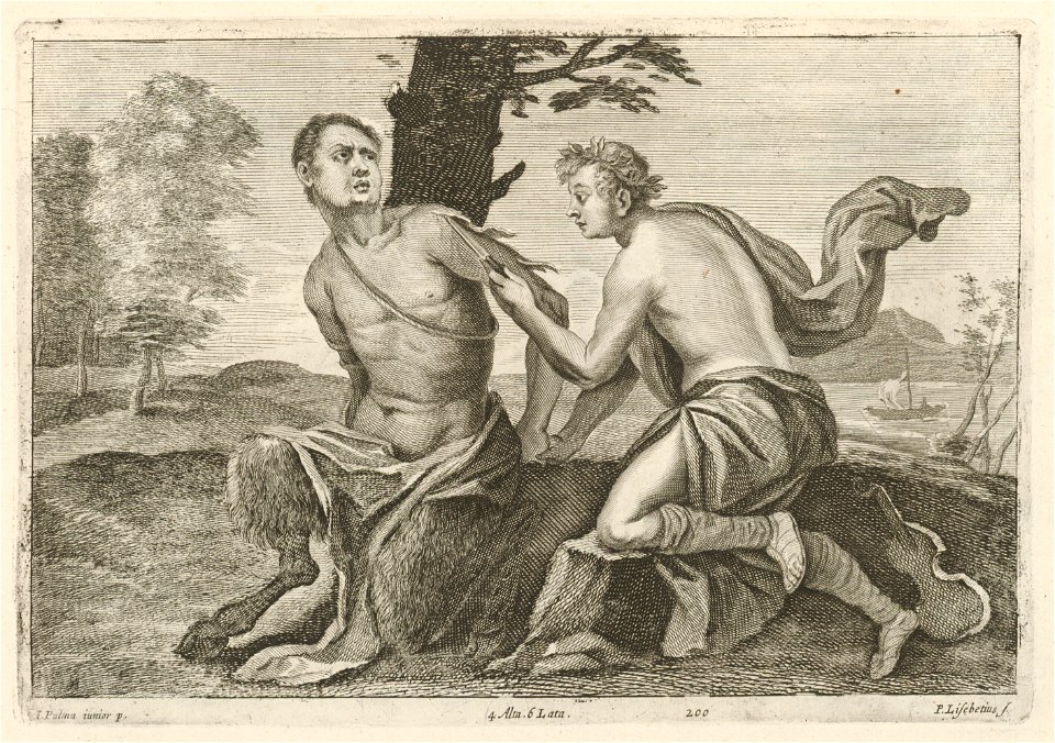 Pieter van Lisebetten after Palma - Apollo punished Marsyas SVK-SNG.G 11965-201