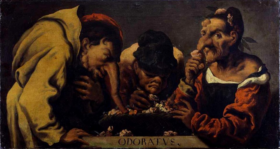 Pietro della Vecchia - Allegory of smell