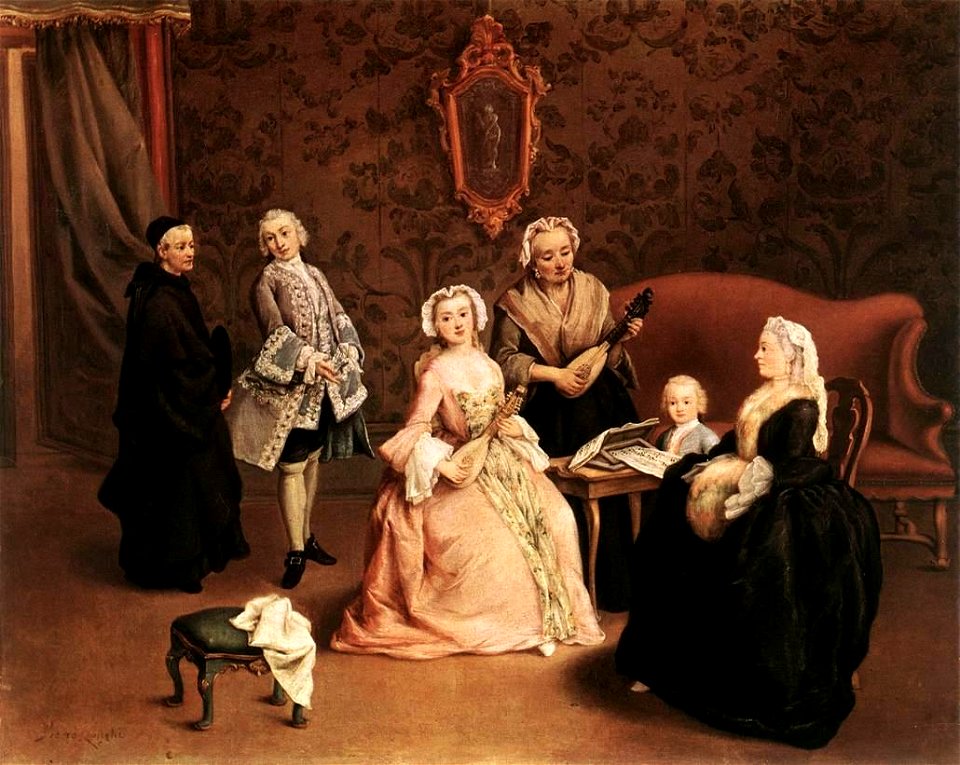 Pietro Longhi - The Little Concert - WGA13402