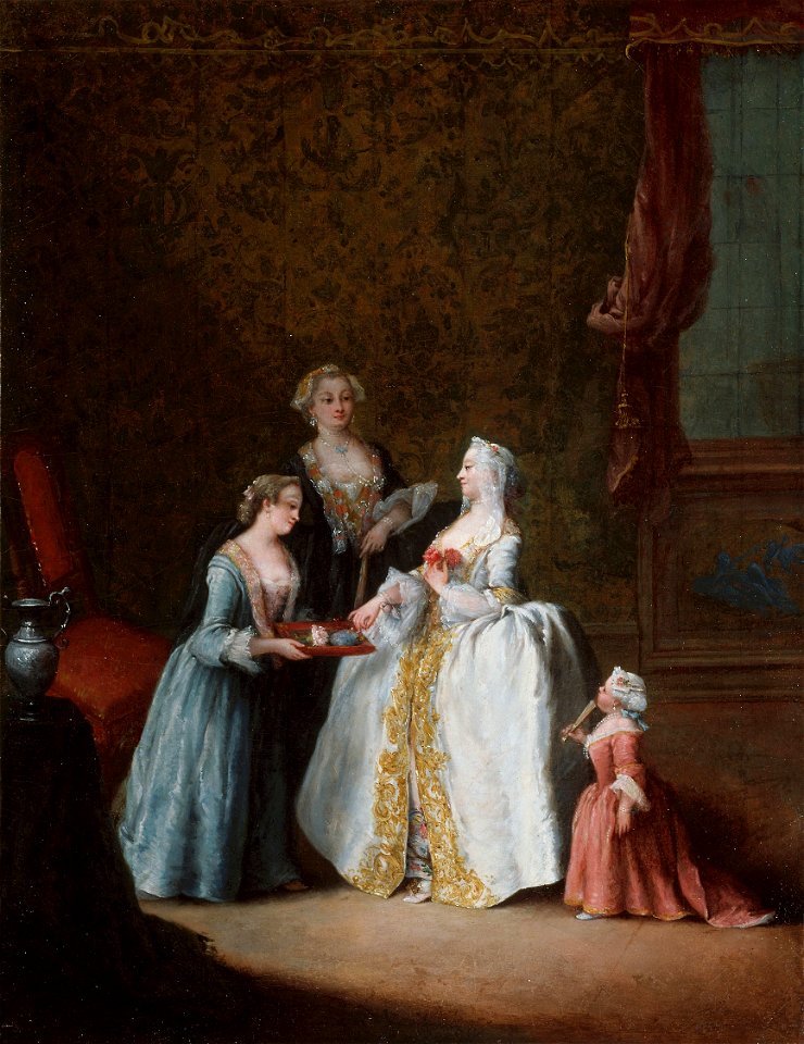 Pietro Longhi - Lady at Her Toilette - 1947.433 - Art Institute of Chicago