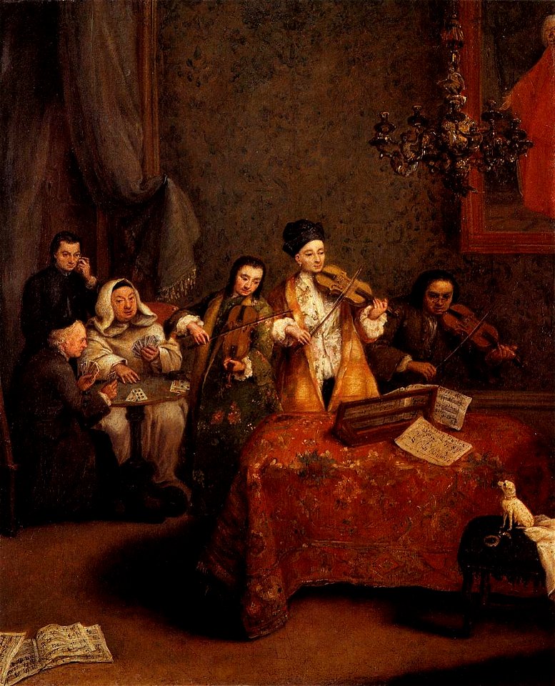 Pietro Longhi - The Concert - WGA13396