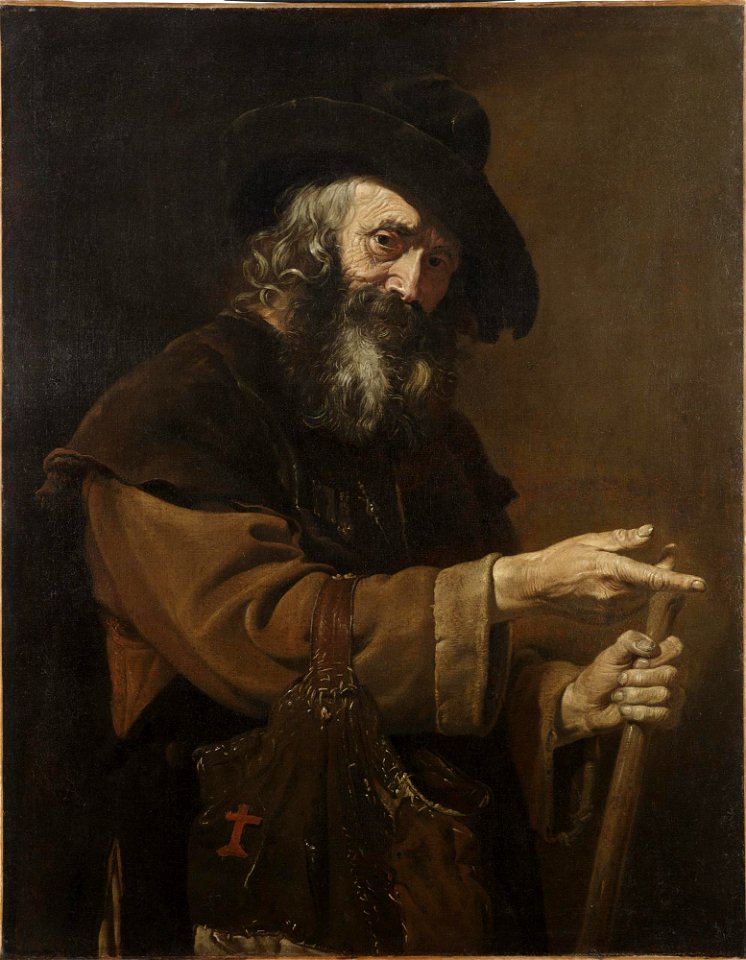 Pietro Bellotti - Old Pilgrim