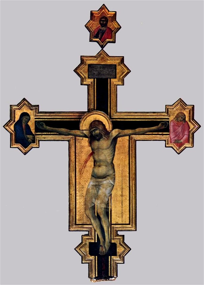 Pietro Lorenzetti - Crucifix - WGA13531