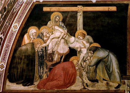 Pietro Lorenzetti - Deposition of Christ from the Cross - WGA13523