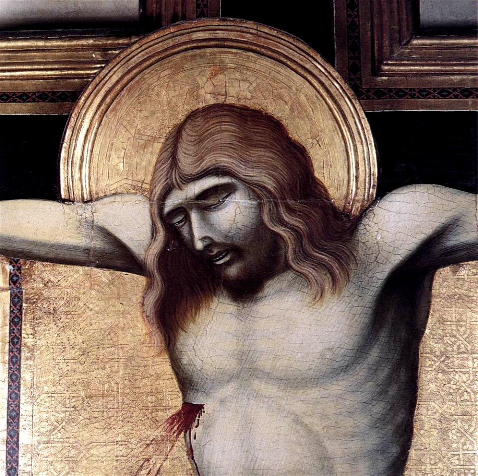 Pietro lorenzetti, crocifisso, dettaglio 01