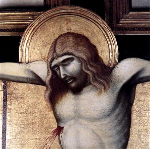 Pietro lorenzetti, crocifisso, dettaglio 01