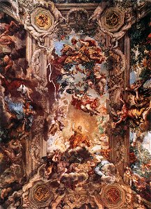 Pietro da Cortona - Allegory of Divine Providence and Barberini Power - WGA17683