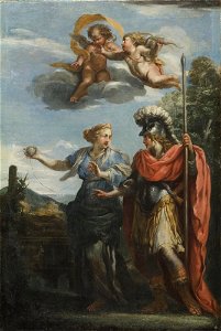 Pietro da Cortona - Ariadne och Theseus - NMDrh 260 - Nationalmuseum