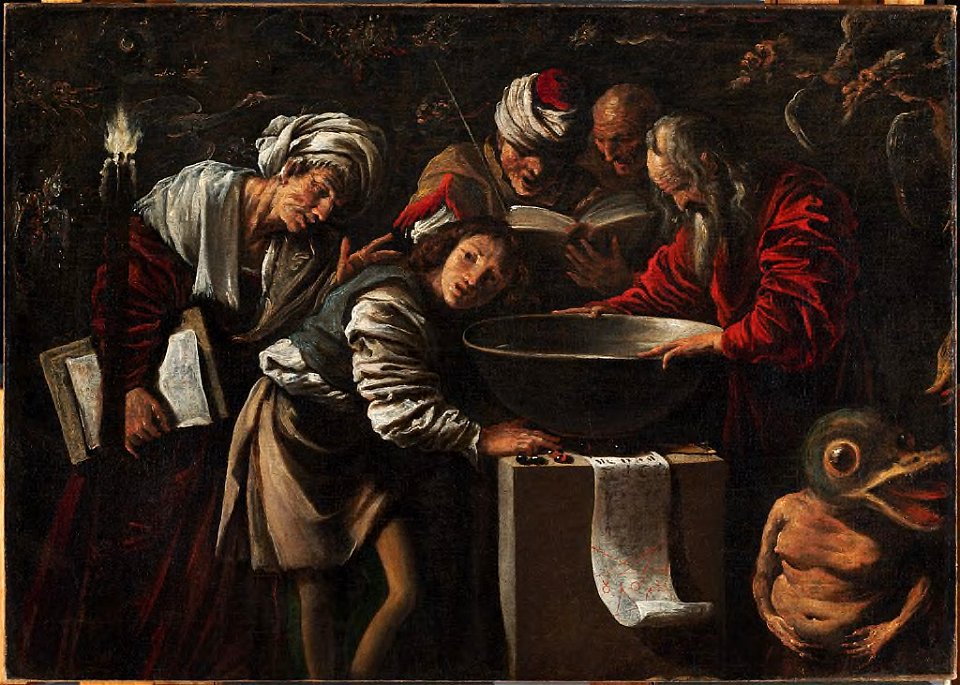Pietro della Vecchia - Experiment of the Bowl - 2009.49 - Fogg Museum
