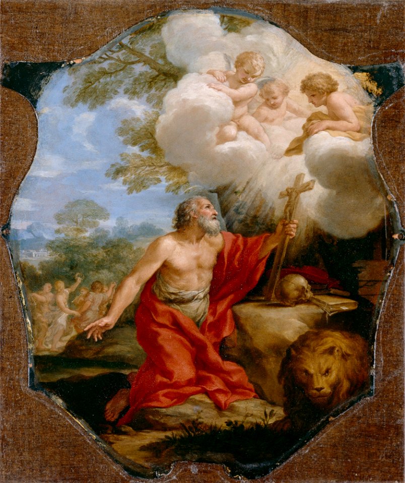 Pietro da Cortona - Saint Jerome in the Desert - 42.56 - Detroit Institute of Arts