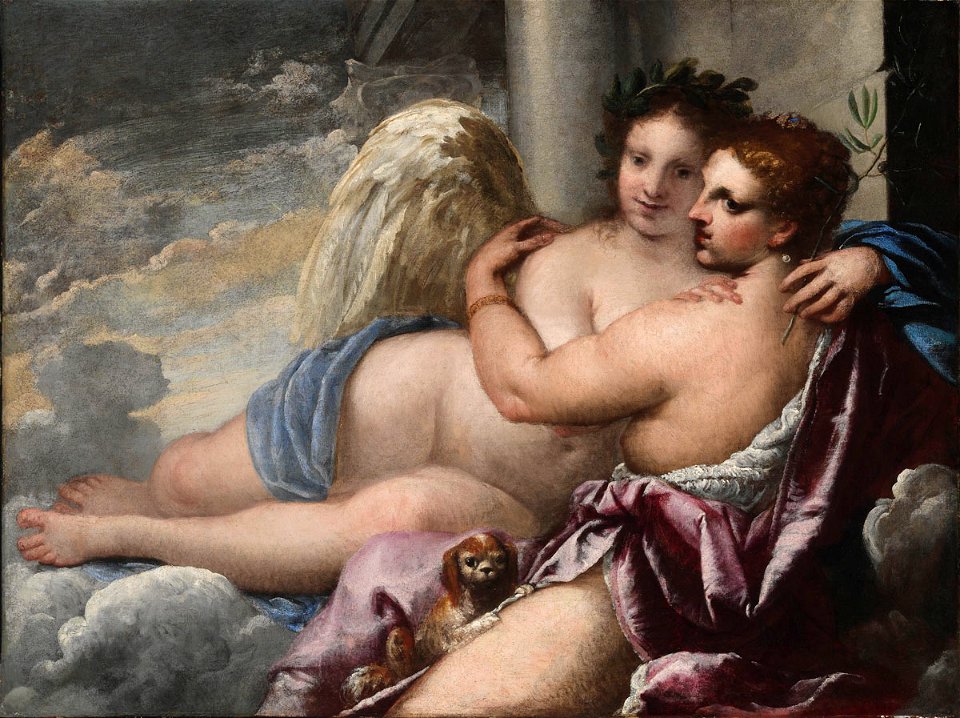 Pietro Liberi - Allegory of virtue and fidelity