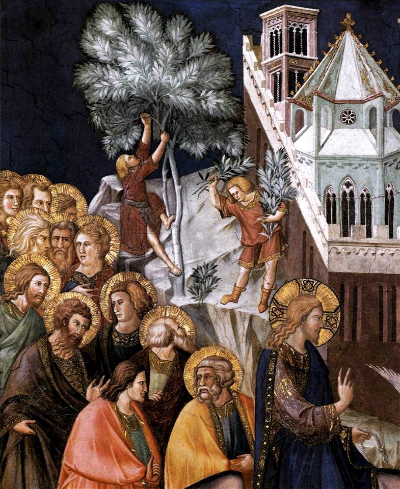 Pietro Lorenzetti - Entry of Christ into Jerusalem (detail) - WGA13503