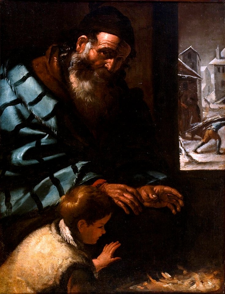 Pietro Bellotti (atrib.) - Alegoria do inverno