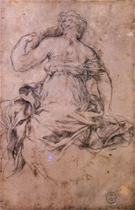 Pietro da Cortona - Study for the Age of Silver - WGA17696