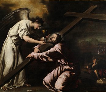 Pietro della Vecchia - Christ on the Mount of Olives
