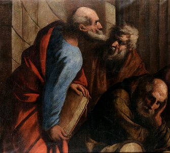 Pietro della Vecchia - Three philosophers
