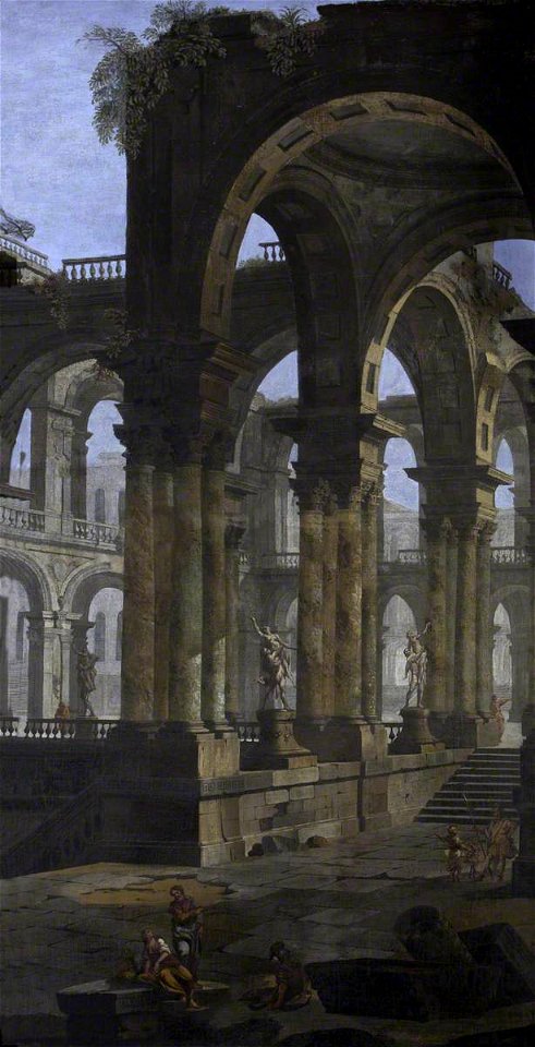 Pietro Paltronieri (1673-1741) - Capriccio, Roman Ruins at Bologna - 1271506 - National Trust
