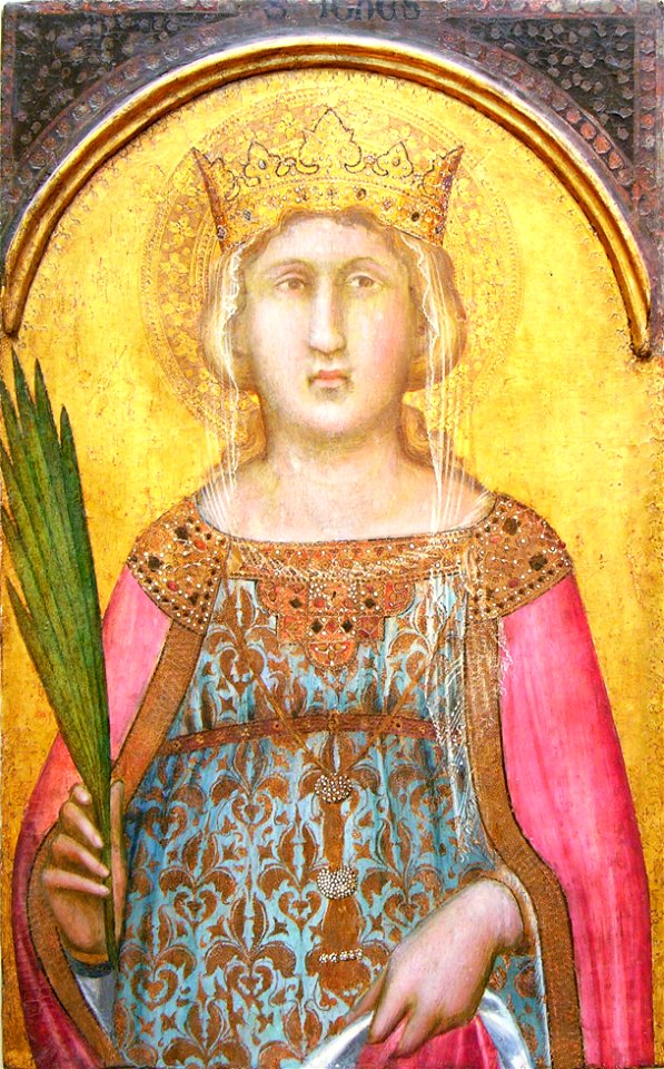Pietro Lorenzetti-Saint Catherine of Alexandria